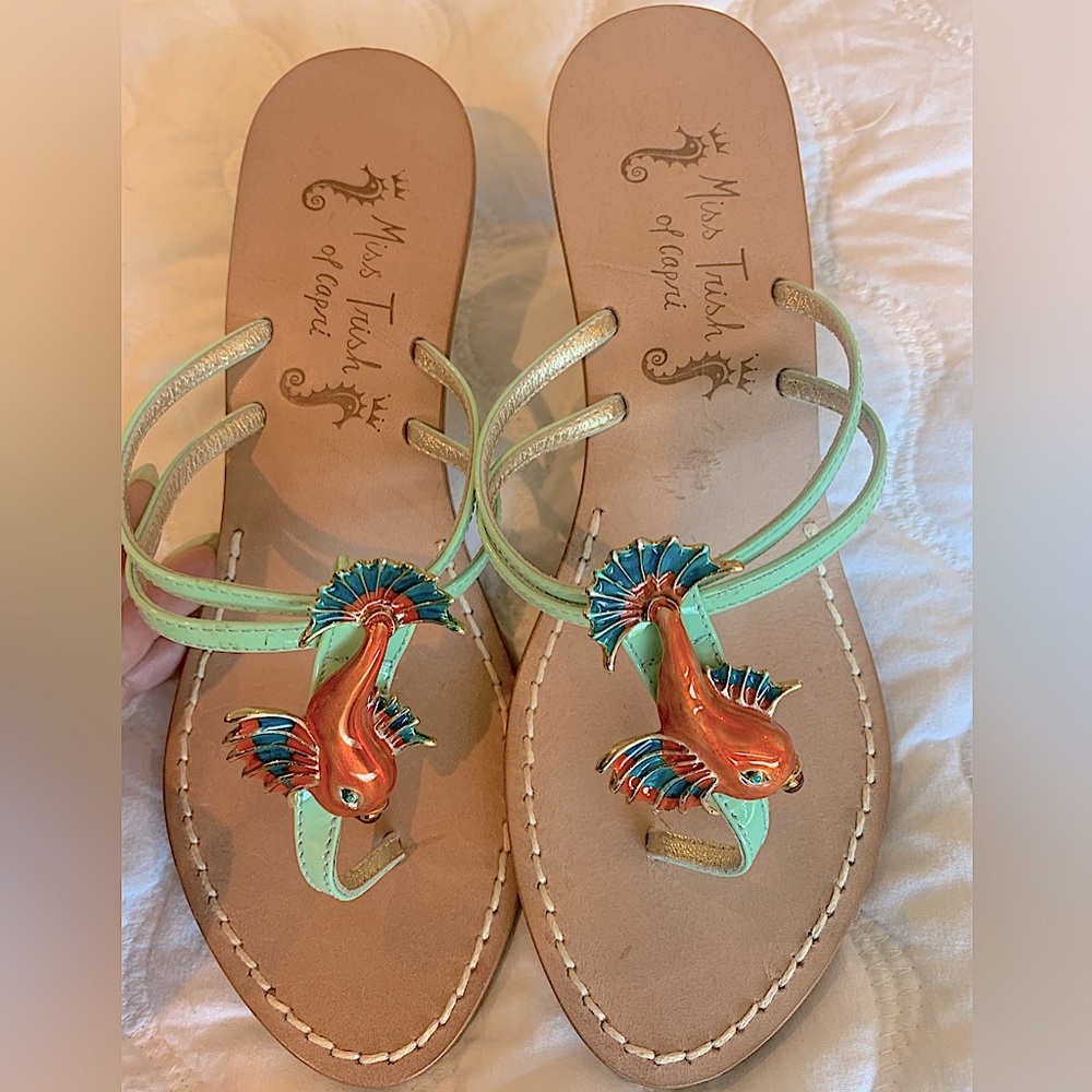 Trish of Capri slide sandal size 6 brand new.